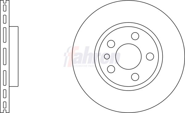 Fahren FBD6073 Brake Disc - 1