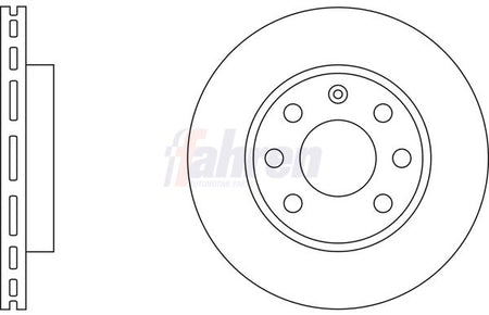 Fahren FBD6081 Brake Disc - 1
