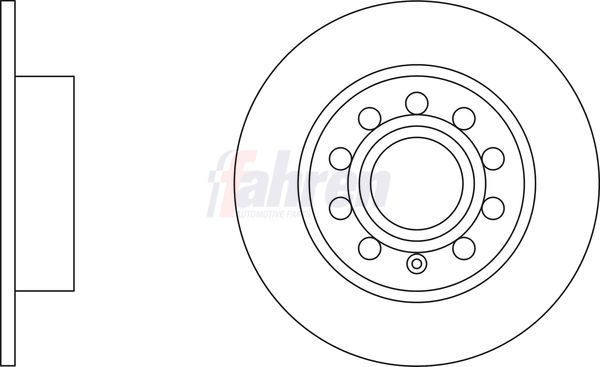 Fahren FBD6087 Brake Disc - 1