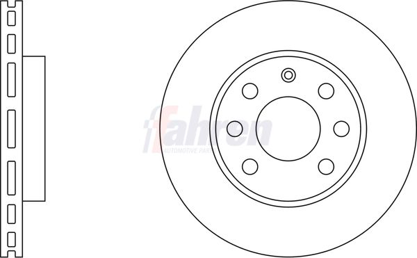 Fahren FBD6095 Brake Disc - 1