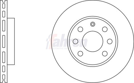 Fahren FBD6095 Brake Disc - 1