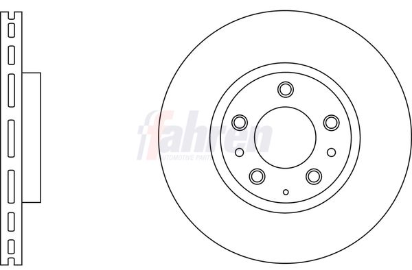Fahren FBD6123 Brake Disc - 1