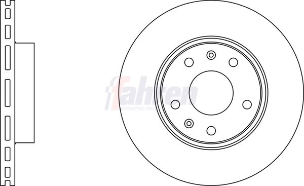 Fahren FBD6135 Brake Disc - 1