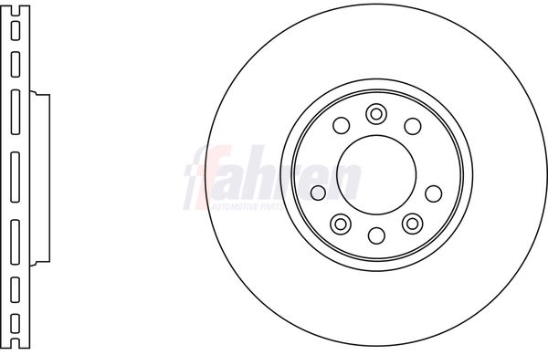 Fahren FBD6149 Brake Disc - 1