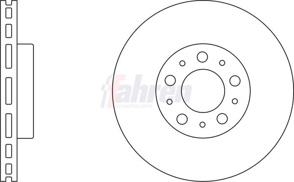 Fahren FBD6182 Brake Disc - 1