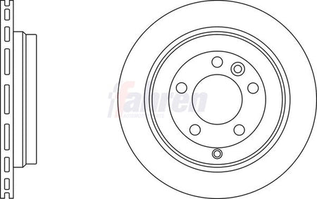 Fahren FBD6183 Brake Disc - 1