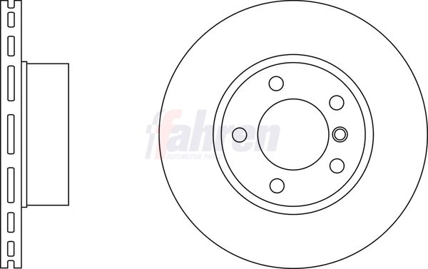 Fahren FBD6248 Brake Disc - 1