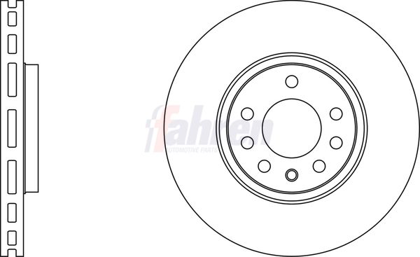 Fahren FBD6255 Brake Disc - 1