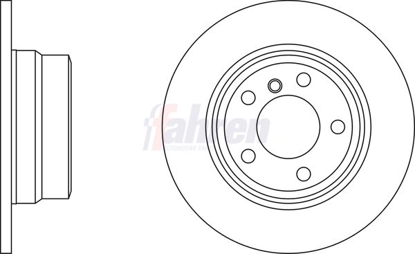 Fahren FBD6264 Brake Disc - 1