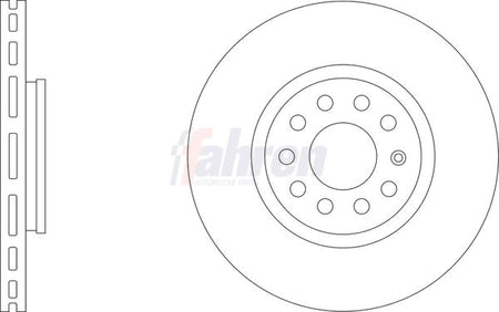 Fahren FBD6269 Brake Disc - 1