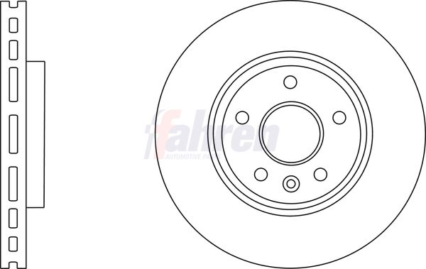 Fahren FBD6280 Brake Disc - 1