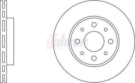 Fahren FBD6285 Brake Disc - 1