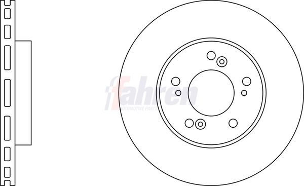 Fahren FBD6289 Brake Disc - 1