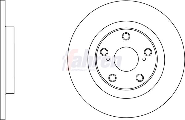 Fahren FBD6299 Brake Disc - 1