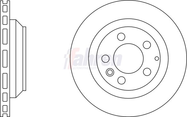 Fahren FBD6399 Brake Disc - 1