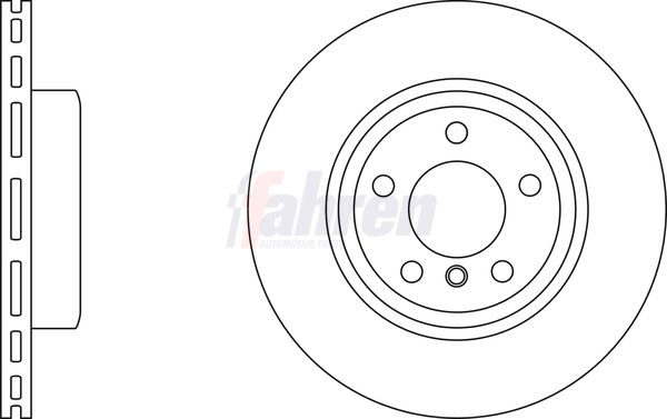 Fahren FBD6434 Brake Disc - 1