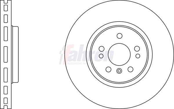 Fahren FBD6438 Brake Disc - 1