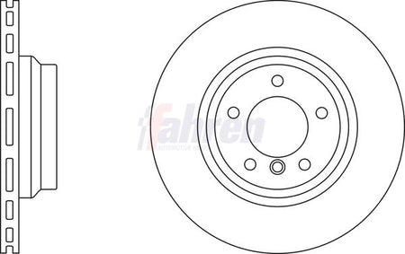 Fahren FBD6461 Brake Disc - 1