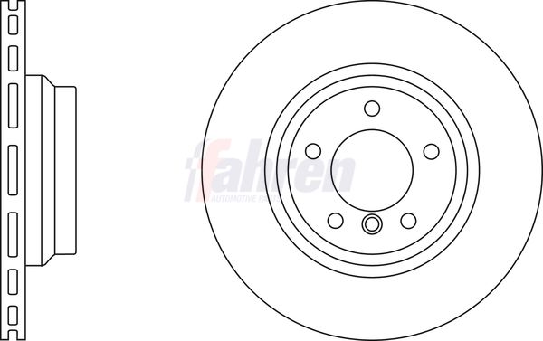 Fahren FBD6461 Brake Disc - 1