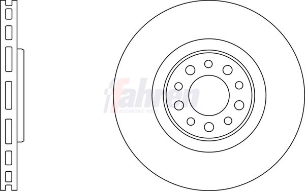 Fahren FBD6465 Brake Disc - 1