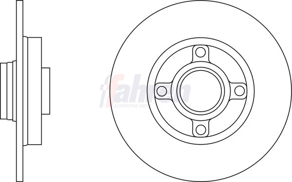 Fahren FBD6471 Brake Disc - 1