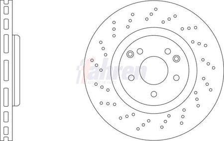 Fahren FBD6477 Brake Disc - 1