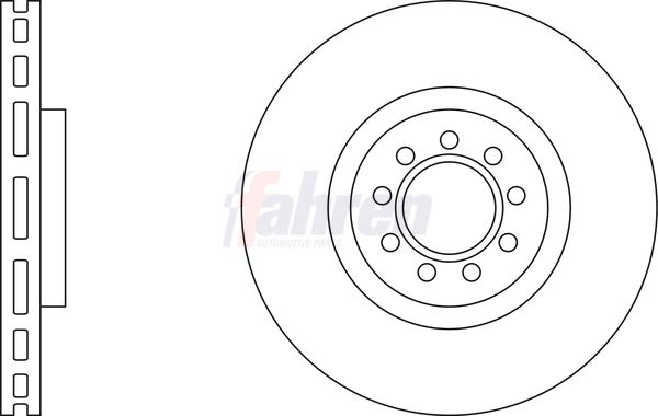 Fahren FBD6515 Brake Disc - 1