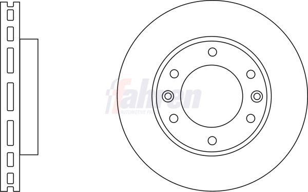 Fahren FBD6531 Brake Disc - 1