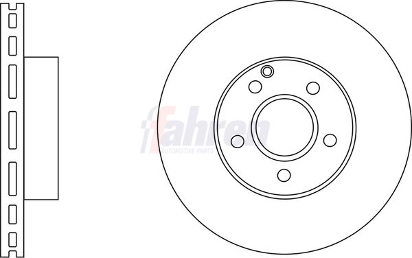 Fahren FBD6542 Brake Disc - 1