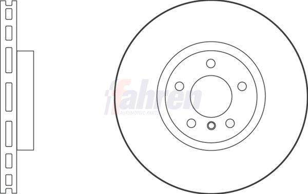Fahren FBD6551 Brake Disc - 1