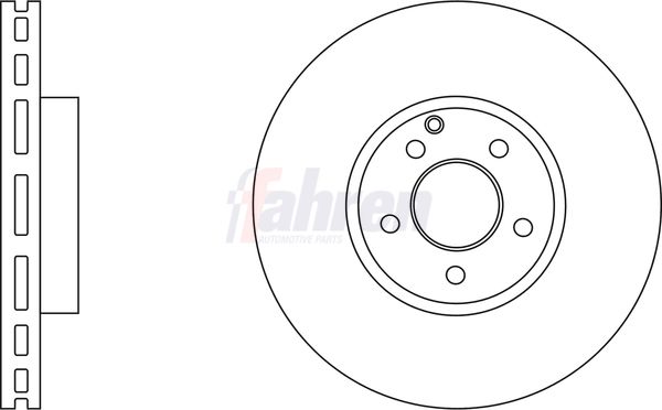 Fahren FBD6560 Brake Disc - 1