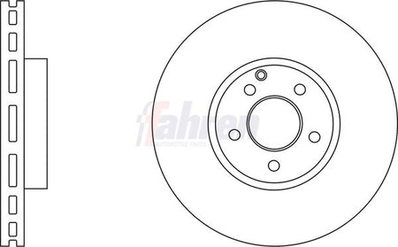 Fahren FBD6560 Brake Disc - 1