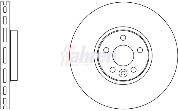 Fahren FBD6604 Brake Disc - 1