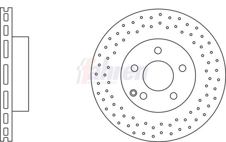 Fahren FBD6649 Brake Disc - 1