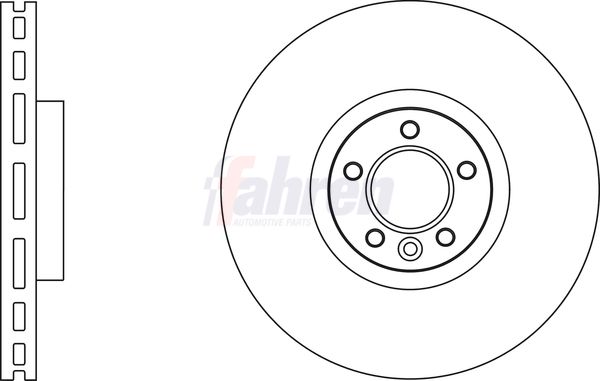 Fahren FBD6660 Brake Disc - 1