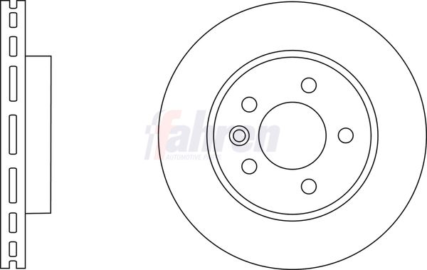 Fahren FBD6667 Brake Disc - 1