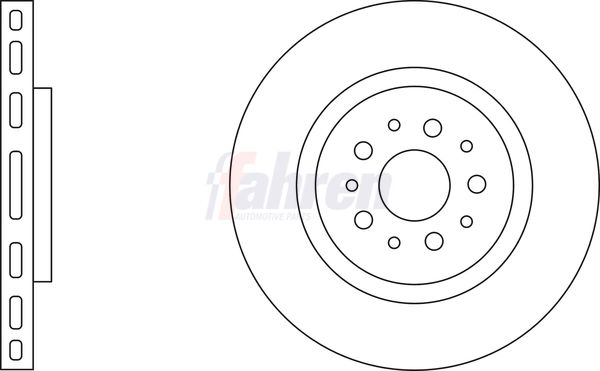 Fahren FBD6706 Brake Disc - 1