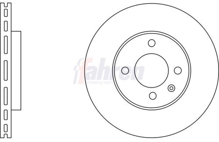Fahren FBD6717 Brake Disc - 1