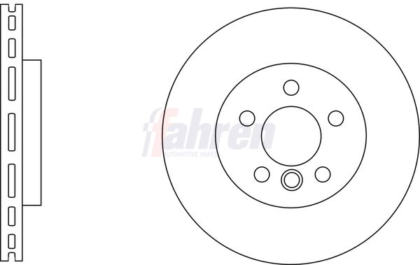 Fahren FBD6731 Brake Disc - 1