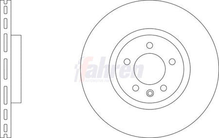 Fahren FBD6740 Brake Disc - 1
