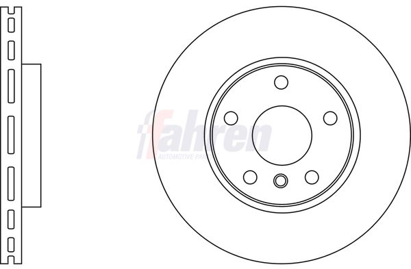 Fahren FBD6748 Brake Disc - 1