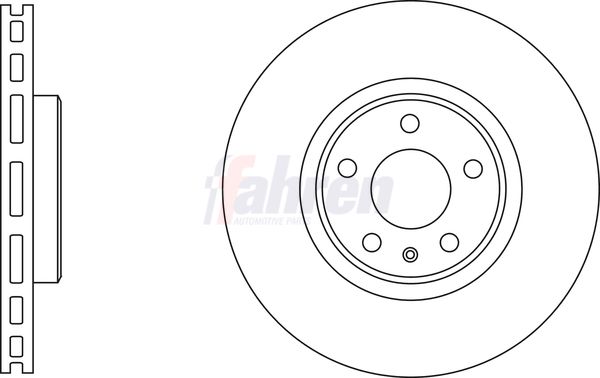Fahren FBD6751 Brake Disc - 1