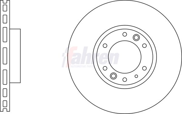 Fahren FBD6754 Brake Disc - 1