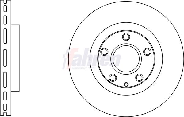 Fahren FBD6763 Brake Disc - 1