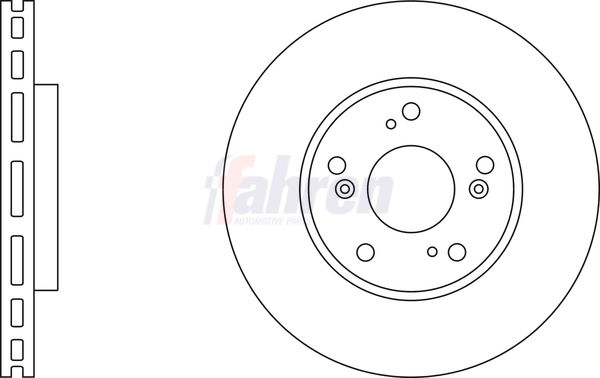 Fahren FBD6774 Brake Disc - 1