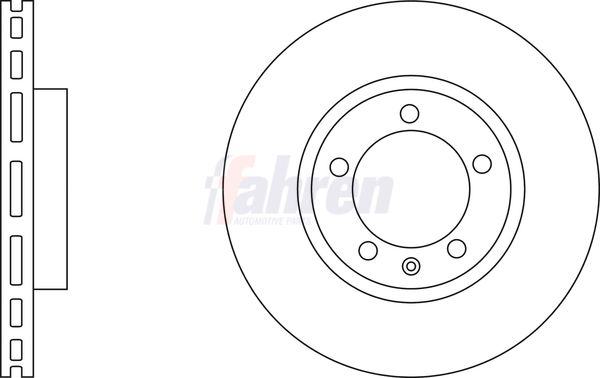 Fahren FBD6786 Brake Disc - 1