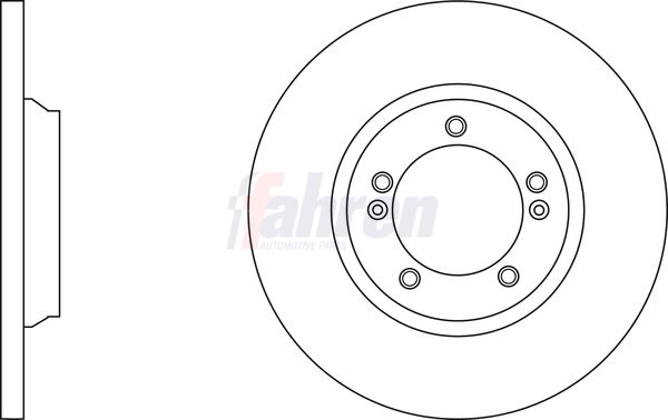 Fahren FBD6787 Brake Disc - 1
