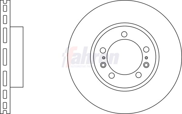Fahren FBD6803 Brake Disc - 1