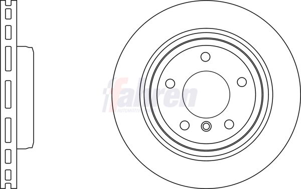 Fahren FBD6805 Brake Disc - 1