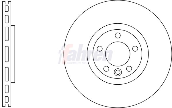 Fahren FBD6807 Brake Disc - 1
